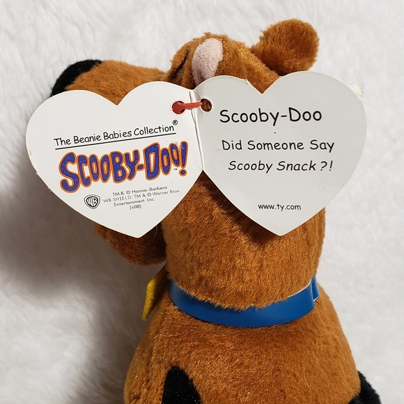 🐶NWT🐶SCOOBY-DOO TY BEANIE BABIES PLUSH🐶 - Picture 7 of 8